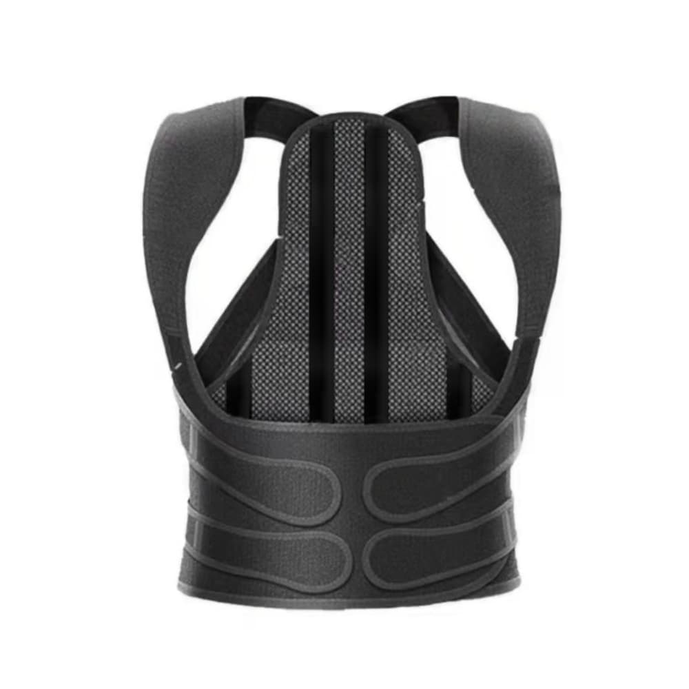 Black Full Back Support Brace